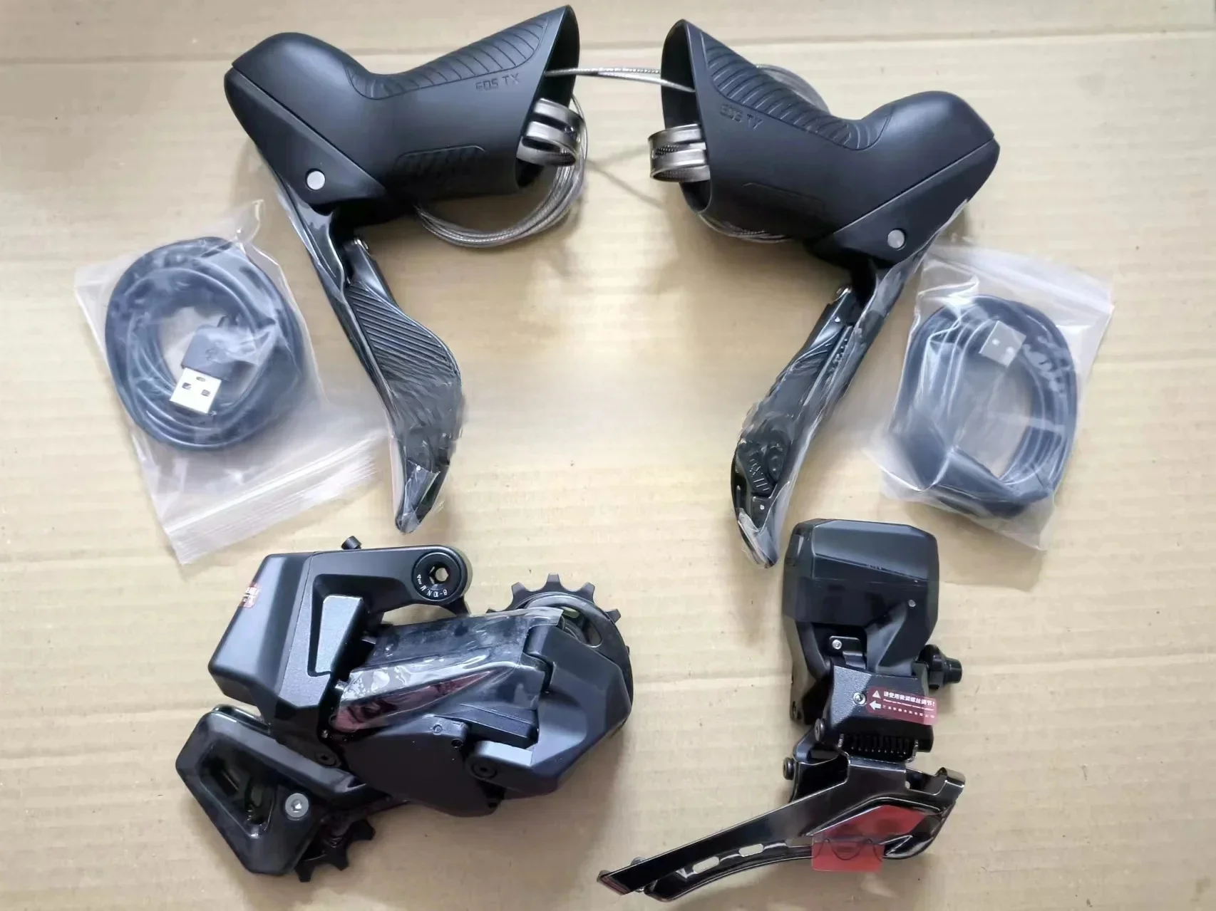 AliExpress Wheel top WHEELTOP EDS TX Road bike Groupset Electronic Wireless Carbon, rim brake, 7-14s Speed , Shift + Front + Rear Derailleur