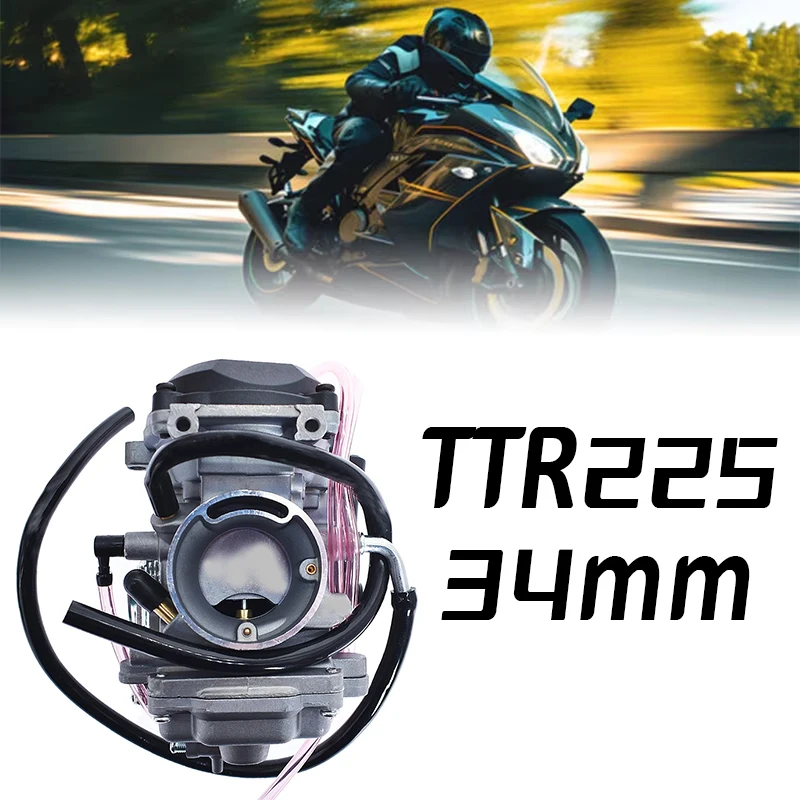 

Carburetor for Yamaha TTR225 1999-2004 XT225 1992-2000 Serow 225 5FG-14901-00-00 Motorcycle Engine Fuel System Replacement Carb