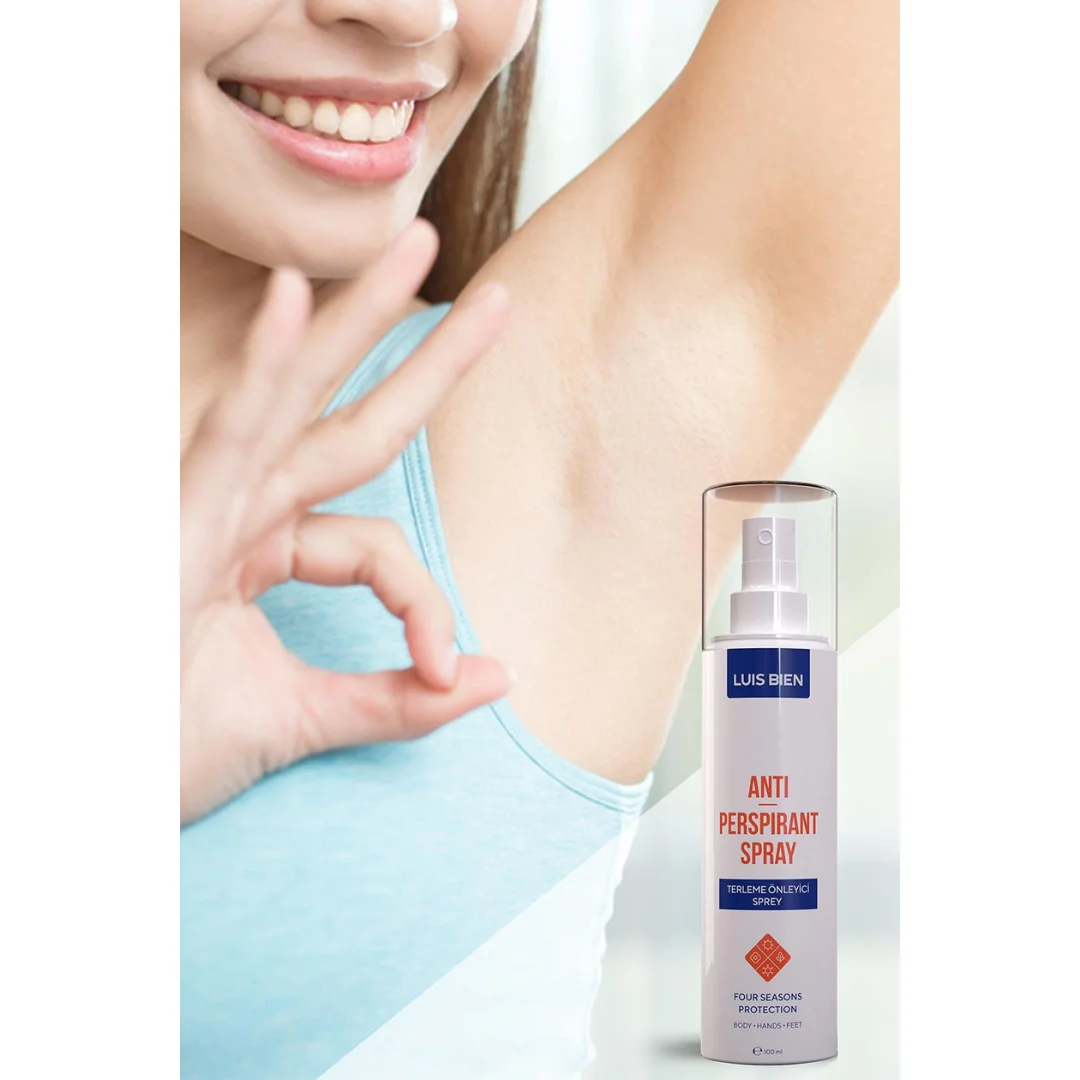 Antiperspirant Spray 100 ml Hand, Foot, Armpit Anti-perspirant spray 100 ml Prevents