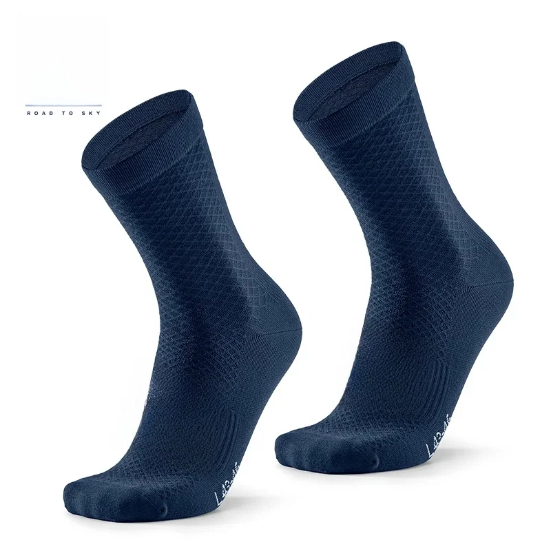 AliExpress ROCKBROS ROAD TO SKY Professional Cycling Socks Breathable High Elastic Shock Absorption Stocking Men Women Fitness Sports Socks