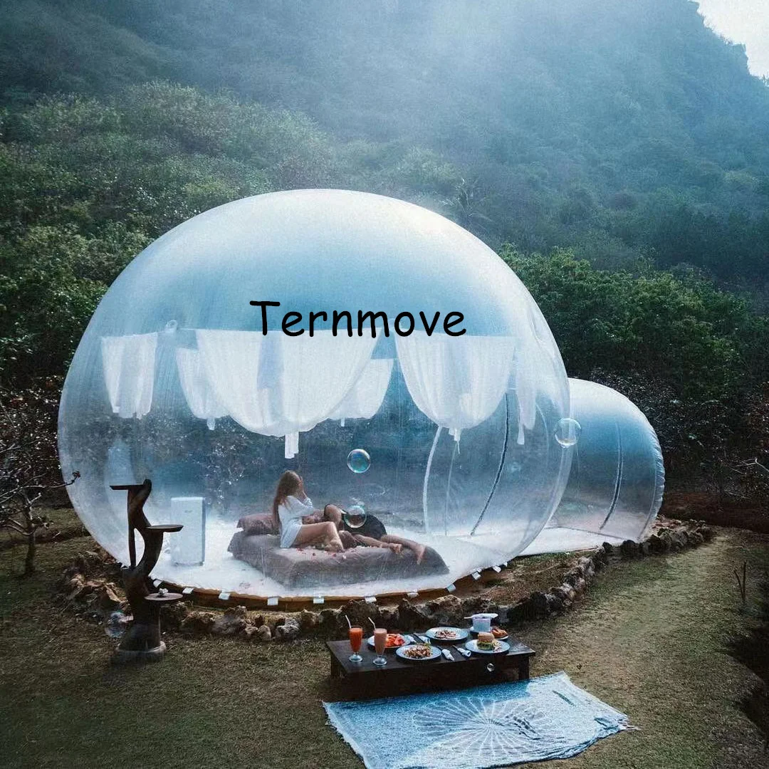 Inflatable Eco Home bubble Tent DIY House Luxury Dome Camping Cabin Lodge clear Air Bubble tree holiday hotel for star