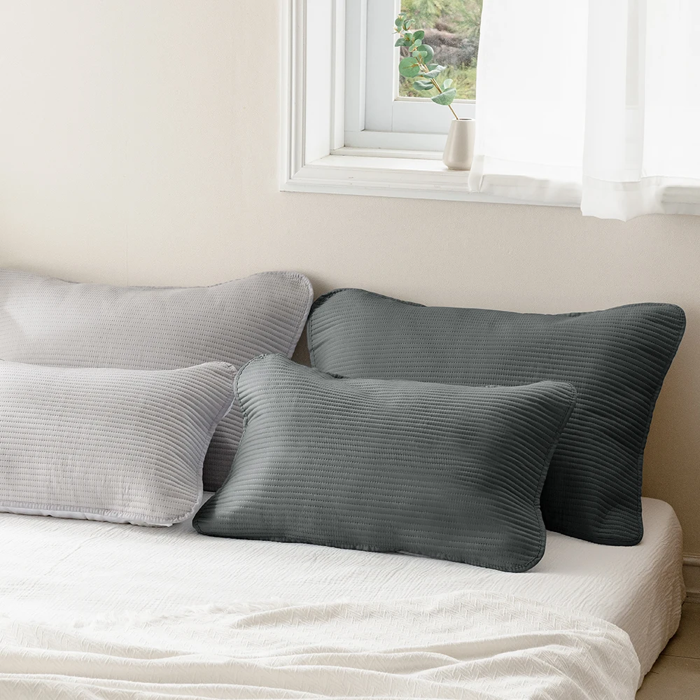 Thezari 1 + 1 كيس وسادة مبطن للاستبدال سهل الاستبدال ومضاد للبكتيريا 40X60/50X70 #5