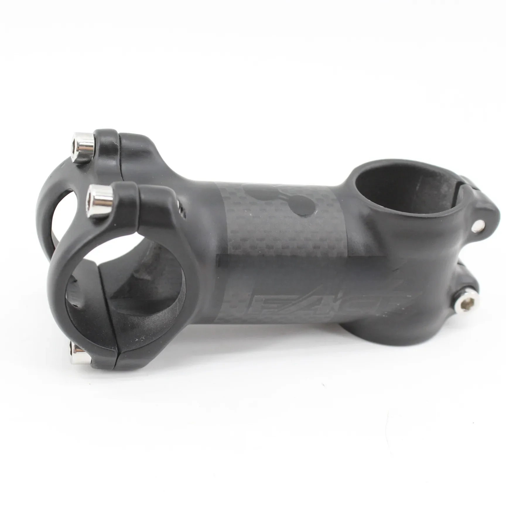 AliExpress NONE Brand New Next Mountain Road bike Matt Alloy Carbon fibre Bicycle Stem 6 17 angle degrees MTB 31.8*60-120mm