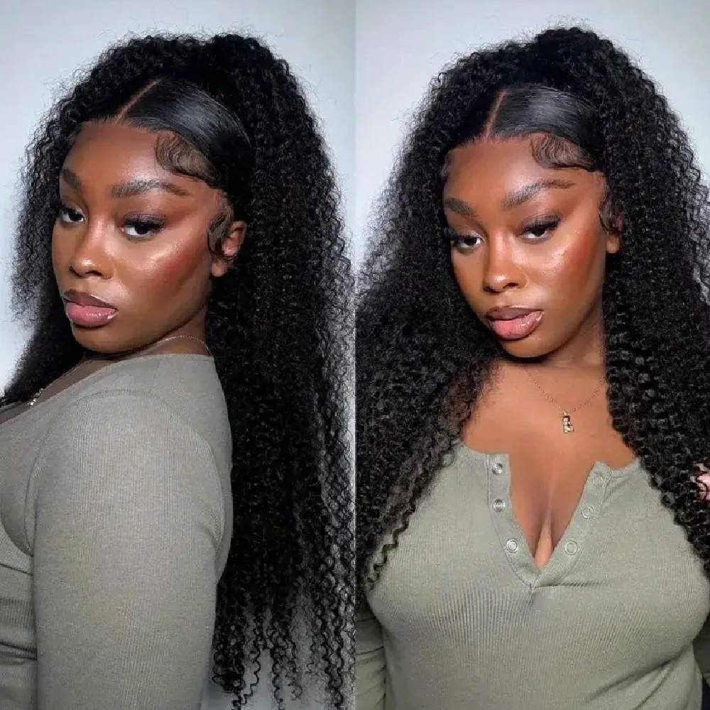 Thumbnail 2 - #77 Curly Lace Front Wigs Sale