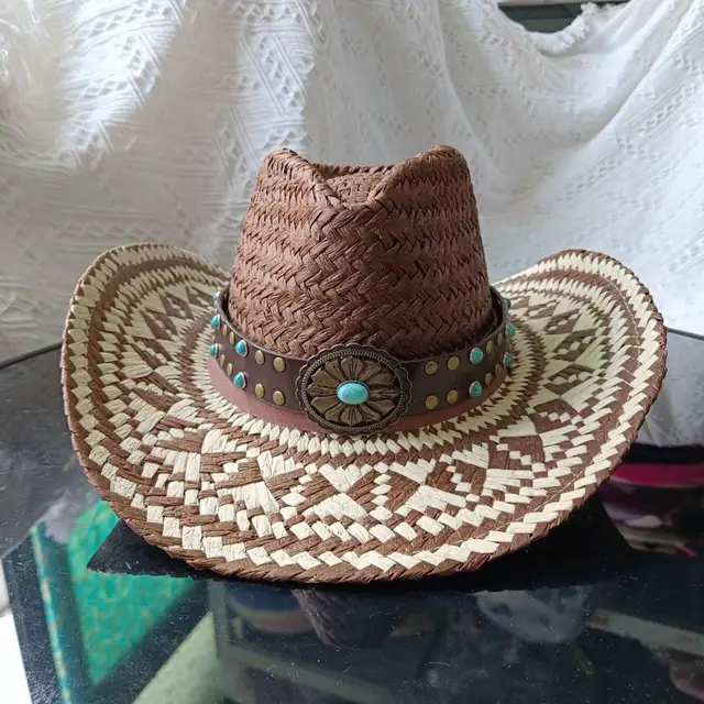 Czapka męska czapka akcesoria do kapeluszy kapelusz kowbojski kapelusz słomkowy na lato oddychająca moda Trend osłona przeciwsłoneczna kapelusz Panama czapka jazzowa sprzedaż hurtowa