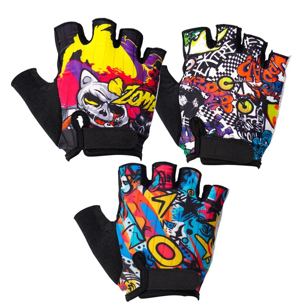 AliExpress CHOOEE Cycling Sports Gloves Half Finger Shock Absorbing Breathable Summer Racing Bike Bicycle Fitness Gloves Anti-Slip