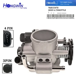 Genuine No.: 96815470 Engine Throttle Body Assembly For Daewoo Kalos Chevrolet Kalos Aveo 1.4 F14D3 25183953 96378856 20414696