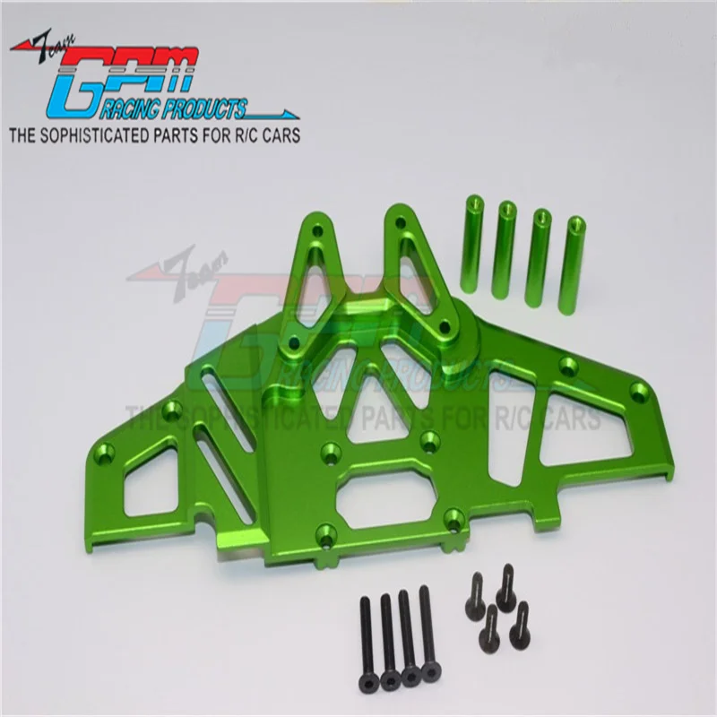 GPM ALUMINIUM FRONT CLIP & SKID PLATE - 1SET For AXIAL 1/8 YETI XL 90032 Upgrade