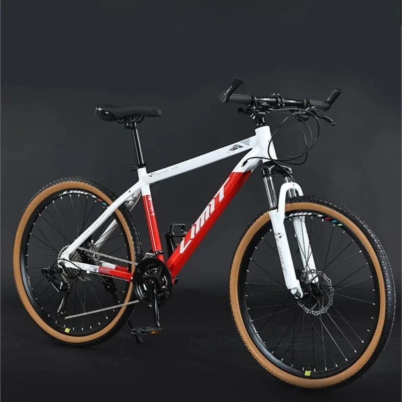 AliExpress SKIG Straight-run LIMIT 26-inch Aluminum Alloy 21-speed Double Disc Brake Mountain Bike For Both Male And Female Students
