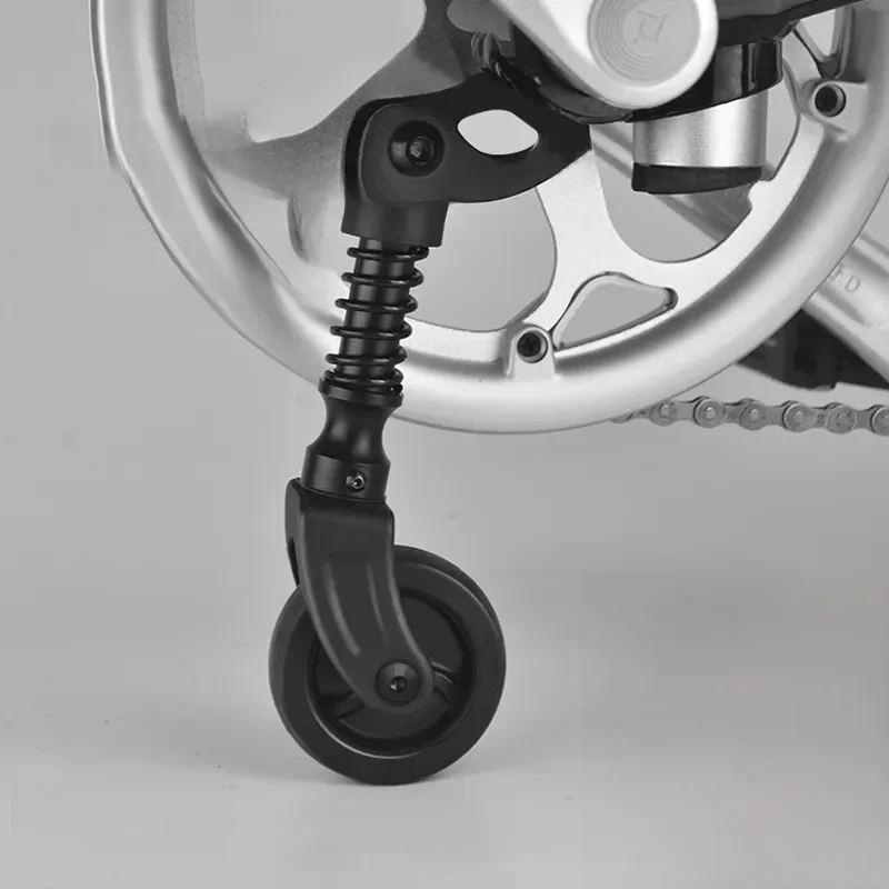 AliExpress NONE DAHON Bicycle Support Landing Gear Bicycle Third Wheel Easy Wheel Boost Assist Wheel Push Bicycle Accessories