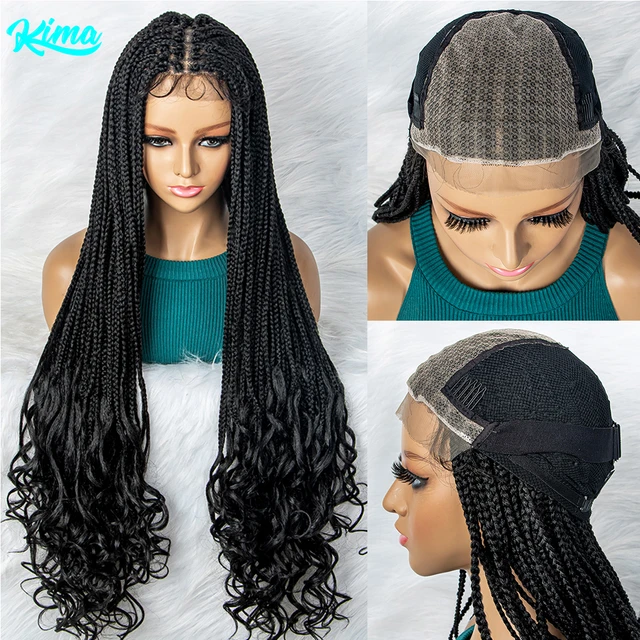 Lace Front Braided Wigs Baby Hair African Braid Wig New Arrivals Braided Wigs Aliexpress