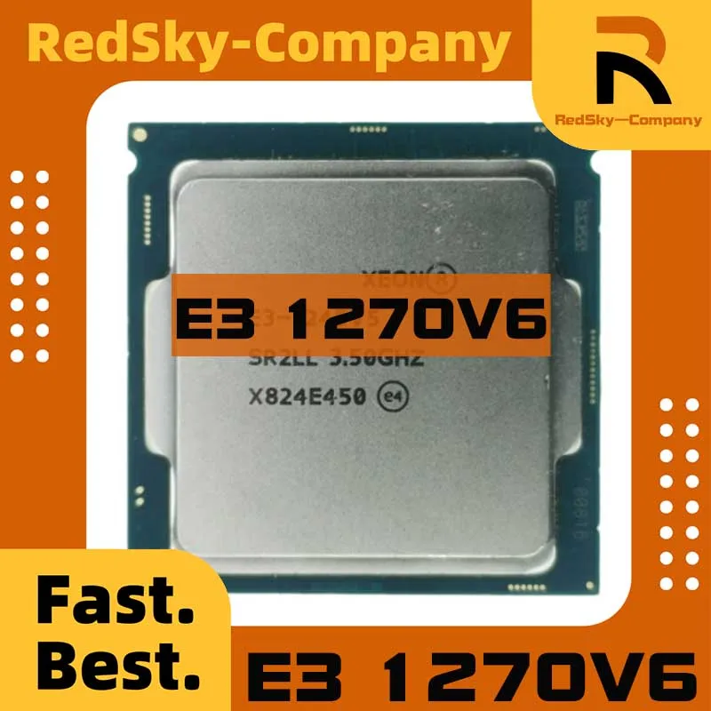

1 шт./лот, идеальный тест E3-1270V6 E3 1270V6 E3-1270 V6 E3 1270 V6, процессор 14 нм, 4 ядра, 8 потоков, 3,8 ГГц, 8 МБ, 72 Вт, процессор LGA1151