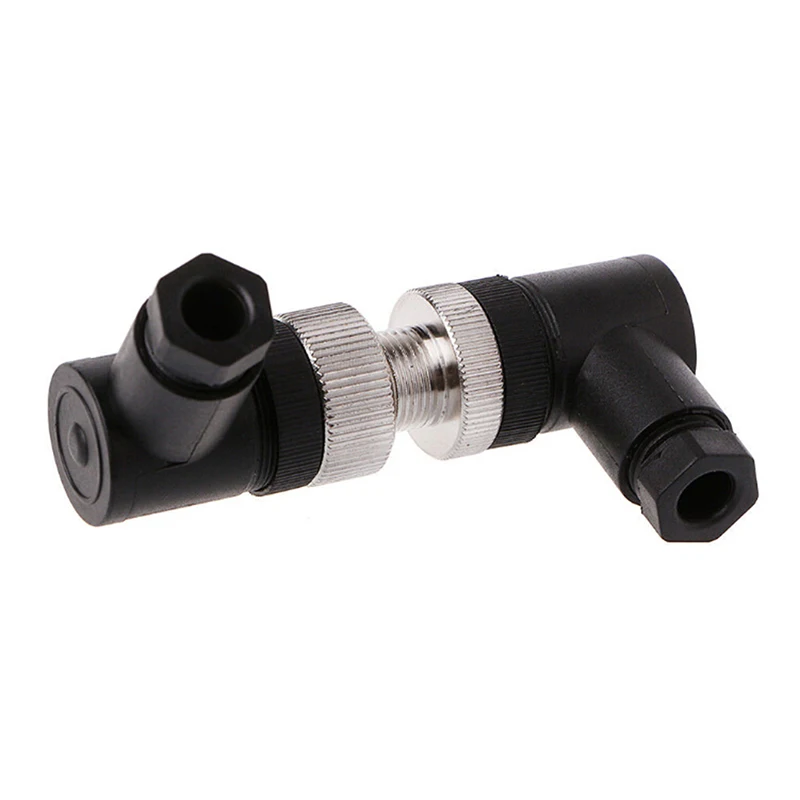 M12 Sensor Connector Waterproof Straight Angle Male Female Screw Threaded Plug Coupling 3 4 5 Pin