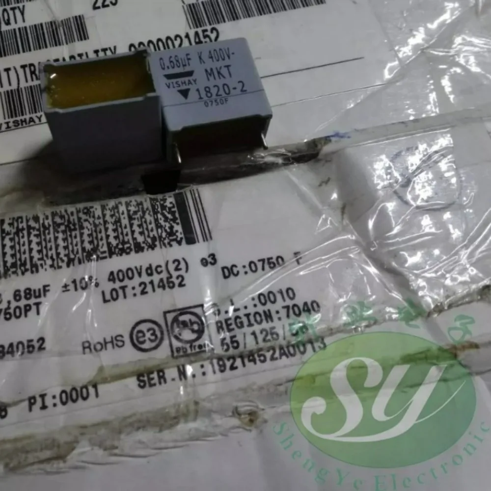 5pcs/lot MKT1820 0.68uf 400V 680nF u68 684 K Brand New 15mm Film Capacitor MKT18204684052