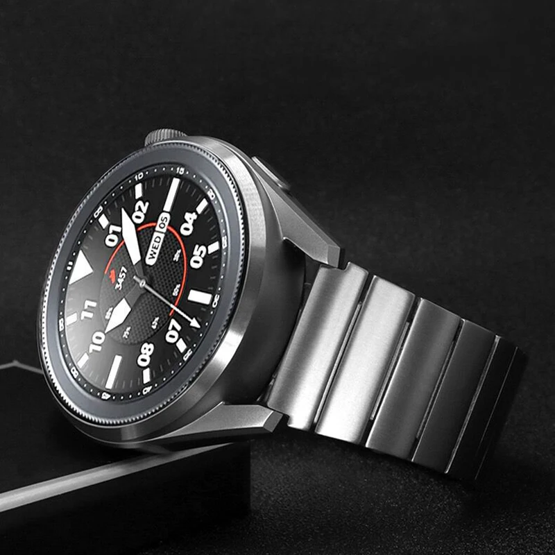 Ta1 Industrial Solid Pure Titanium Strap  Watch Accessories for Huawei Apple Xiaomi Etc Watches Ultra-Light And Non-Allergic