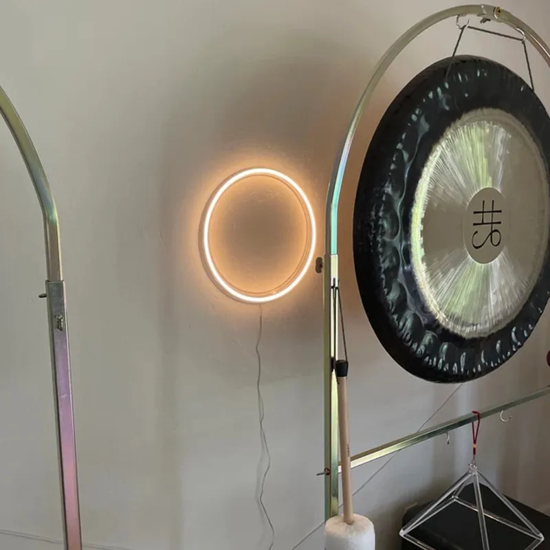 Circle Led Neon Sign, Custom Zen Circle Neon Sign, Japanese Enso Sign Decoration, Minimalistic Geometric decor, Modern Art Decor