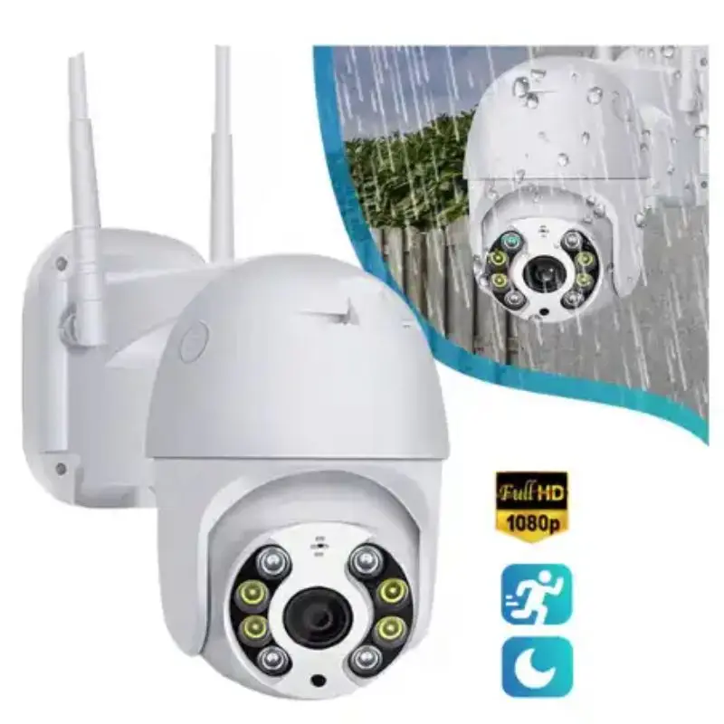 Security Camera WiFi waterproof external Full HD yoosee rotates 360 Speed Dome Bivolt