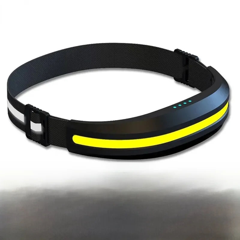 Przenośna latarka czołowa COB Akumulatorowe światło robocze w kolorze czerwonym i białym Outdoor Camping Night Running Reflektor Reflektor wędkarski — zdjęcie 2