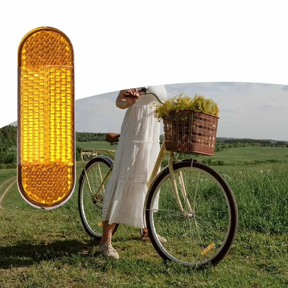 AliExpress SEKINEW 4Pcs Night Riding Front Fork Front Rear Safety Tube Reflector Bicycle Reflector Night Warning Reflector Reflector Warning Tape