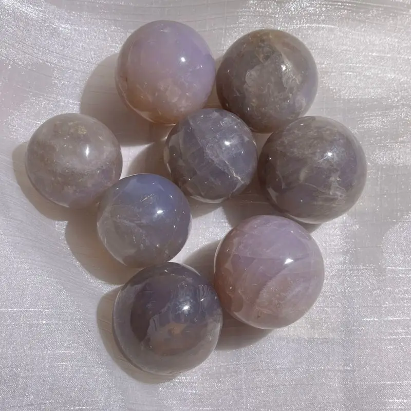 

Natural Blue Rose Quartz Sphere for Reiki Healing Energy Balancing and Spiritual Growth Crystal Feng Shui Decor