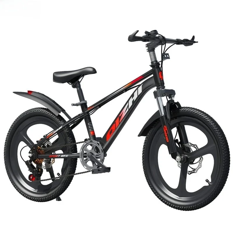 AliExpress LISM Selfree Children's Mountain Bike 6-12 Year Old Variable Speed And Shock Absorber Dual Disc Brake 20 Inch 22 Inch Male And Female