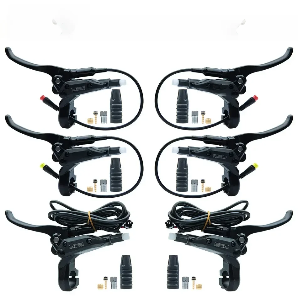 AliExpress UK Goodtaste GT03 Bafang Power-off Oil Brake 3 Pin Folding E-bike Handle Brakes Hydraulic Pump Up Lever Mountain