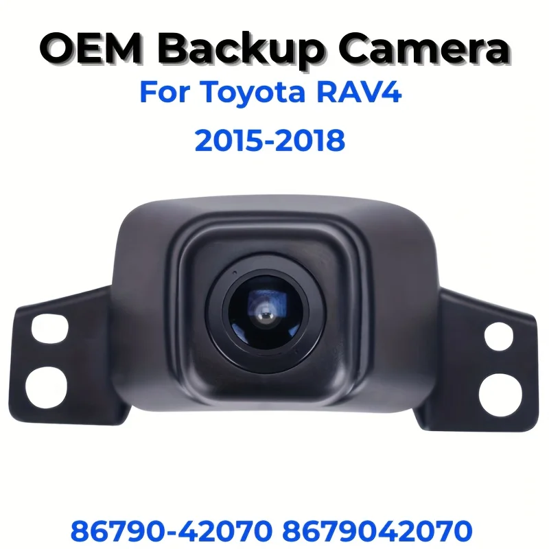 Backup Camera Rear View Camera Reverse Camera for Toyota RAV4 2015 2016 2017 2018 Replacement 86790-42070 8679042070