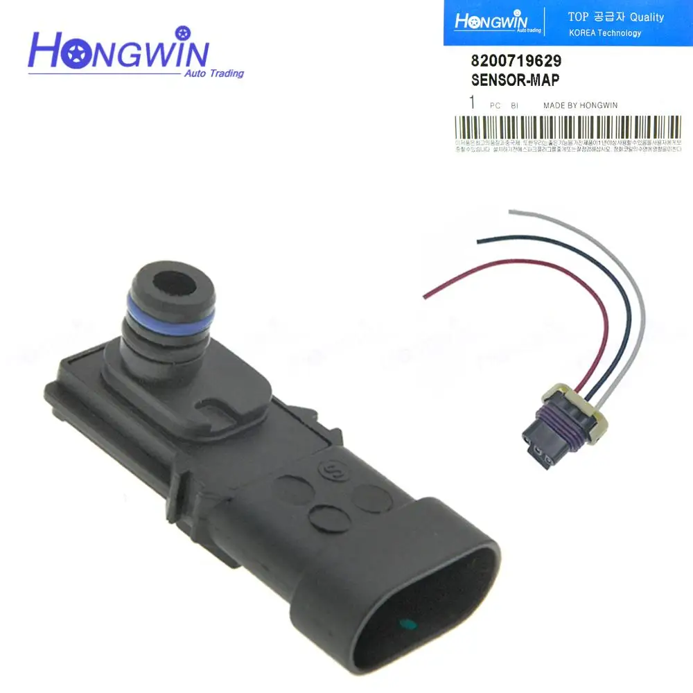 8200719629 Manifold Absolute Pressure Map Sensor For RENAULT KANGOO CLIO ESPACE LAGUNA MASTER MEGANE SCENIC TWINGO 7700101762