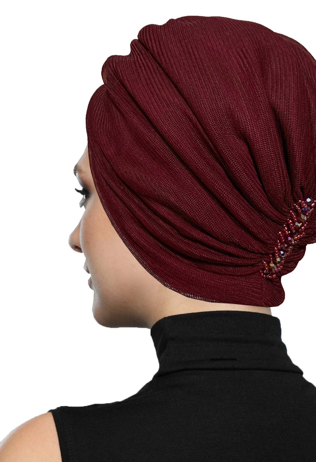 2024 New Fashion Deing Tulle Ready Turban Hijab Bonnet Scarf Cancer Cap Special Women Product Beret Bandana Muslim Liner