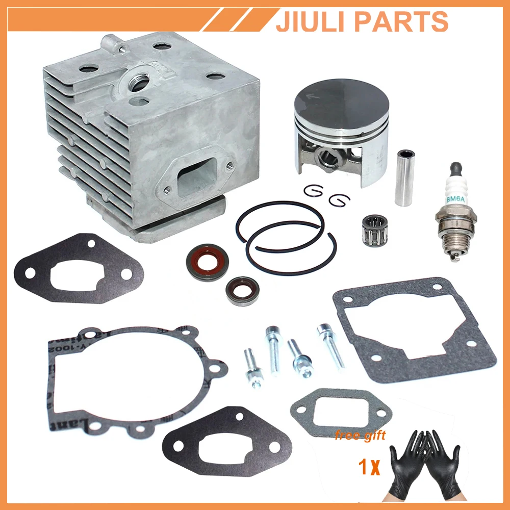 Kit de Pistão do Cilindro para Mistblower Fits Stihl Br320 Br320l Br340 Br340l Br380 Br400 Br420 Br420c Sr320 Sr340sr400 Sr420 42030201201