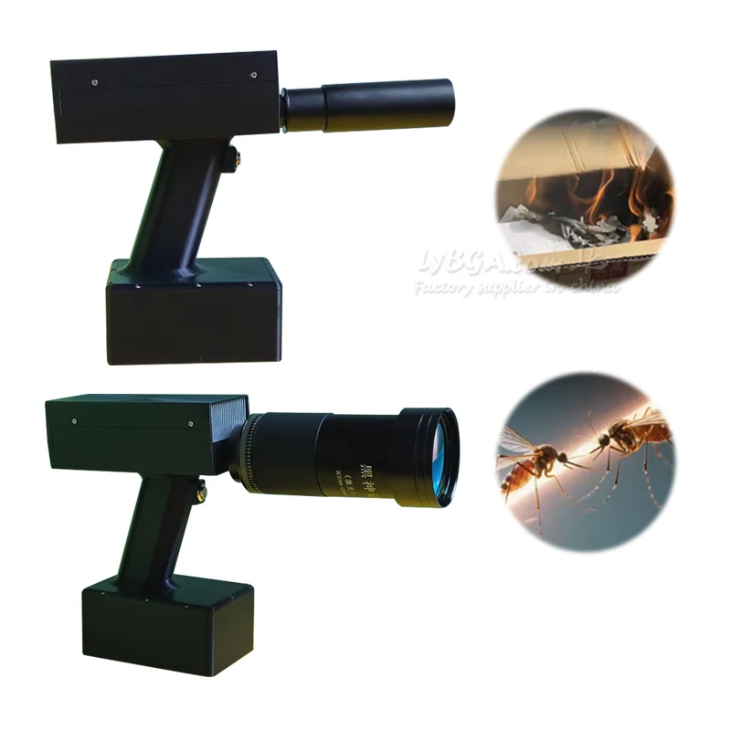 LY 260 W 20 m/60 m Pumpenquelle, 3D-gedruckter tragbarer Laser-Fernbedienungs-Zünder mit Wärmeableitung für die Schädlingsbekämpfung in der Landwirtschaft