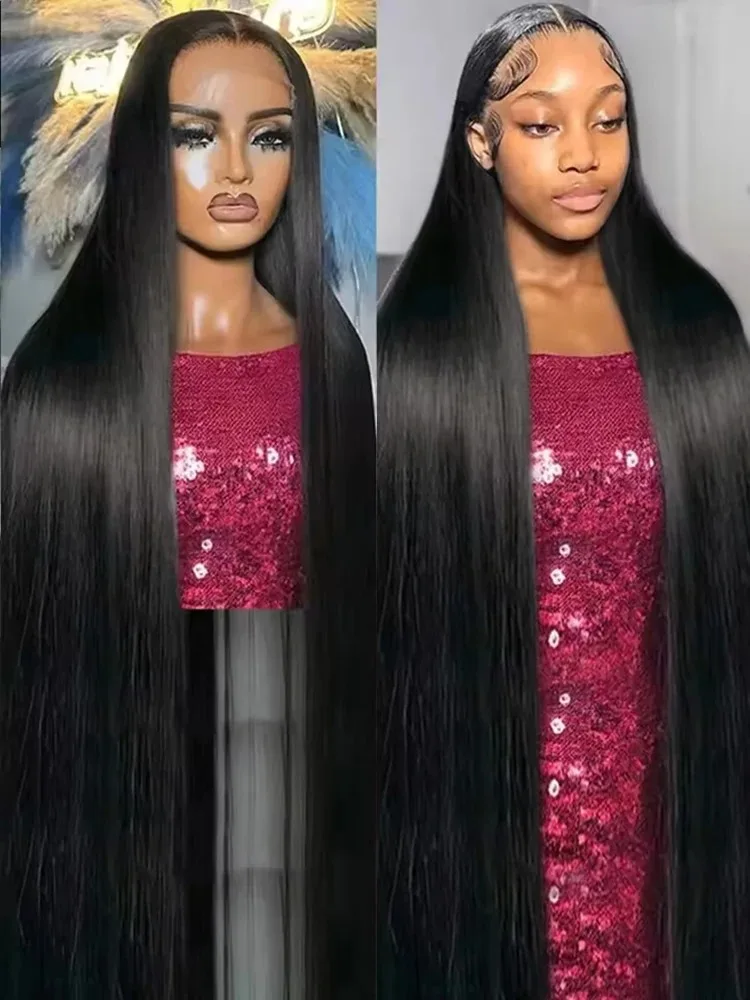 

Bone Straight 13x6 Lace Front Wigs Human Hair Brazilian Transparent Wigs For Black Women 13x4 Hd Lace Frontal Human Hair Wig