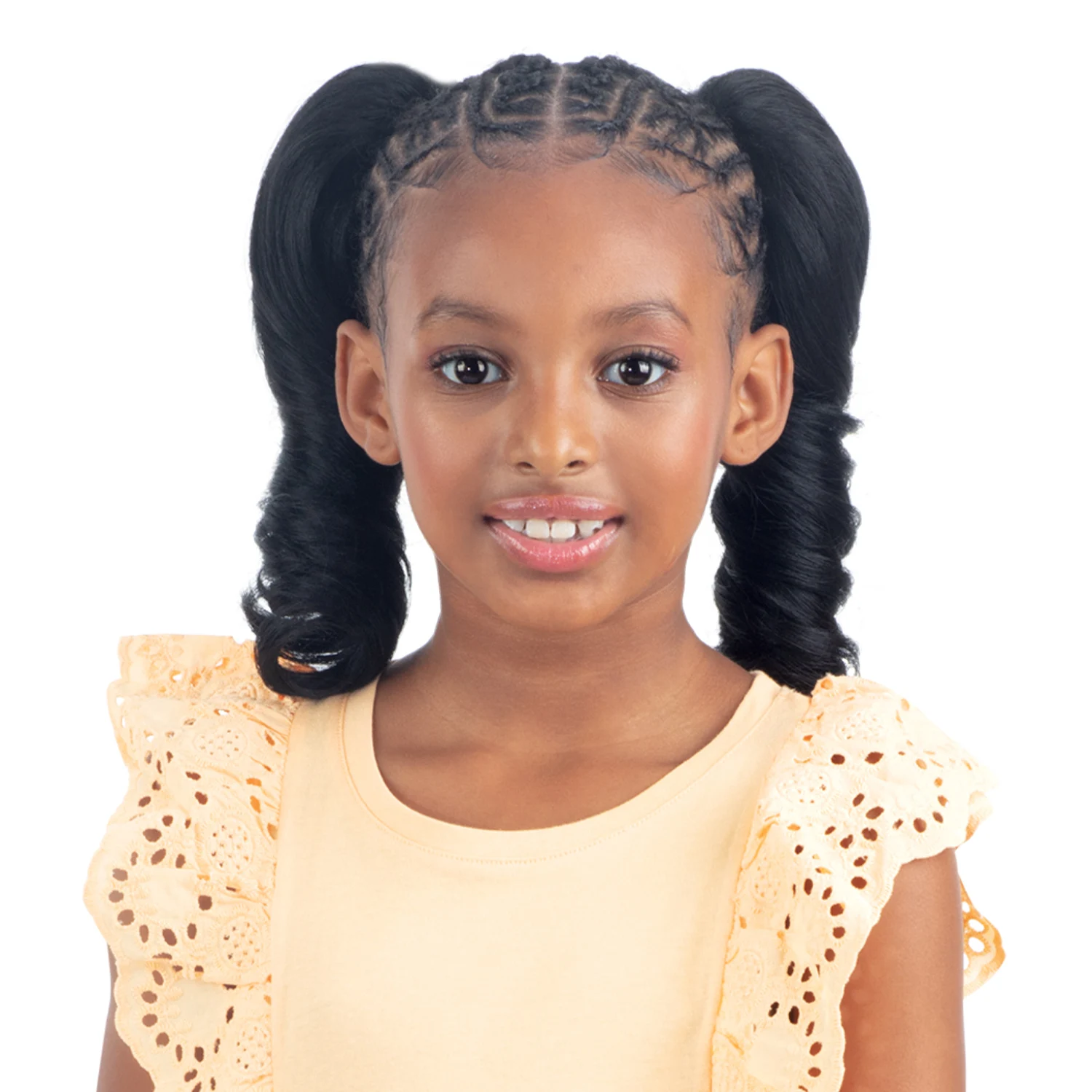 

Shake-N-Go Drawstring Synthetic Ponytail For Kids Double Roll