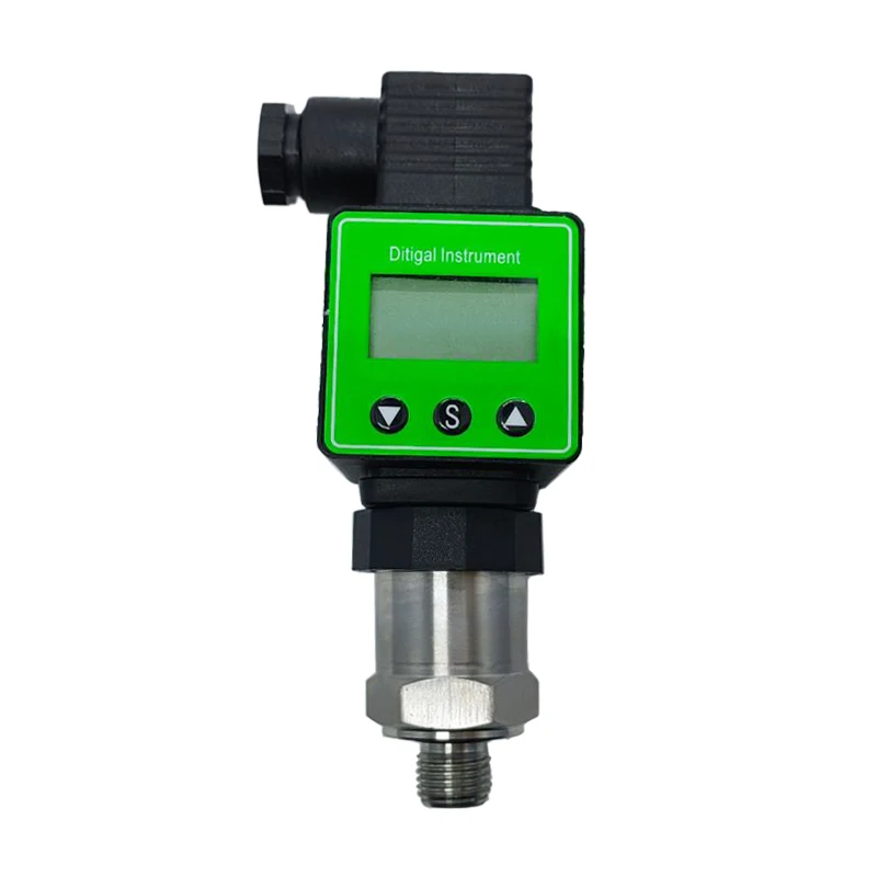 

Pressure Transmitter with LCD Display G1/4 12-36V 0-10V 0.5% 0-600bar Optional Stainless Steel Pressure Transducer Sensor