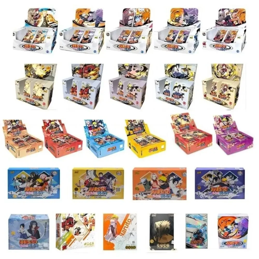 KAYOU véritable Naruto boîtes Booster Packs carte à collectionner boîte de jeu série complète carte Booster Pack cartes de Collection cadeaux