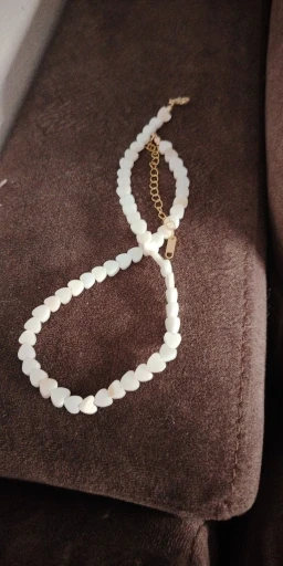 Fashion Jewelry One Layer Shell Heart Necklace For Women Girl Sweet Korean Temperament Celebration Gift Popular Style photo review