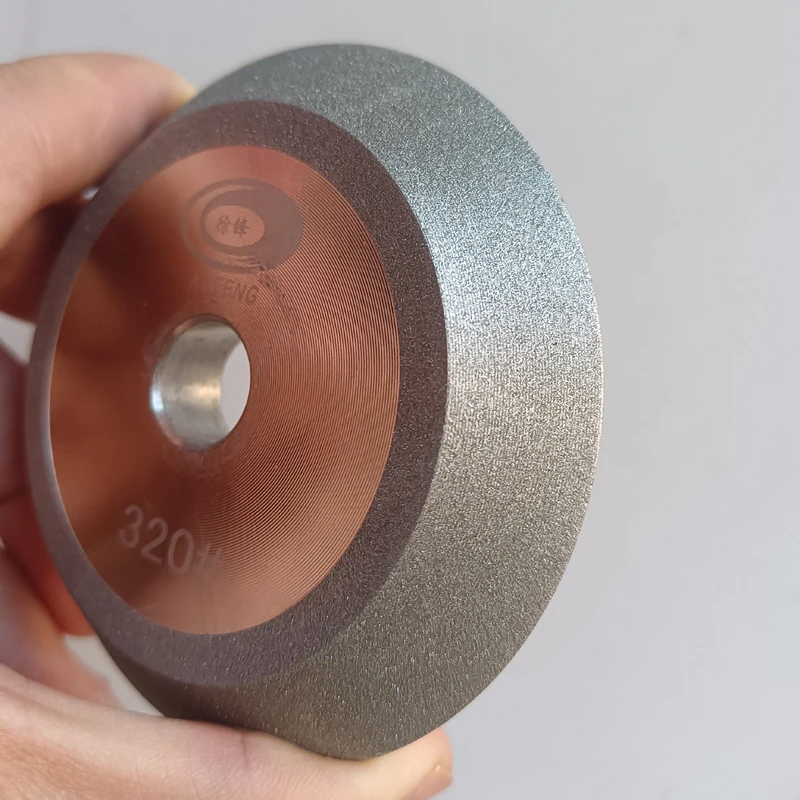 Grinding Wheel Diamond Tungsten Steel Carbide Knife Grinder 200# 320# 78mm Diameter *12.7mm Hole *10mm Thickness
