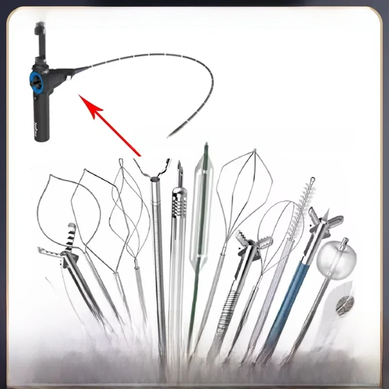Consommables Endoscope/Consommables pour Fans d'oscopes: divers types de forceps à corps étranger/biByrforceps, brosse cellulaire, morsure de la bouche