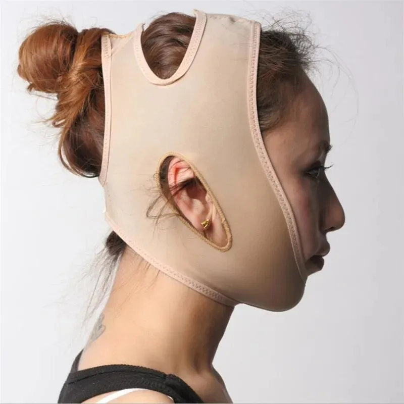 Face V Shaper Facial Slimming Bandage Relaxation Lift Up Belt Shape Lift Reduce Double Chin Face Thining Band Massage Slimmer