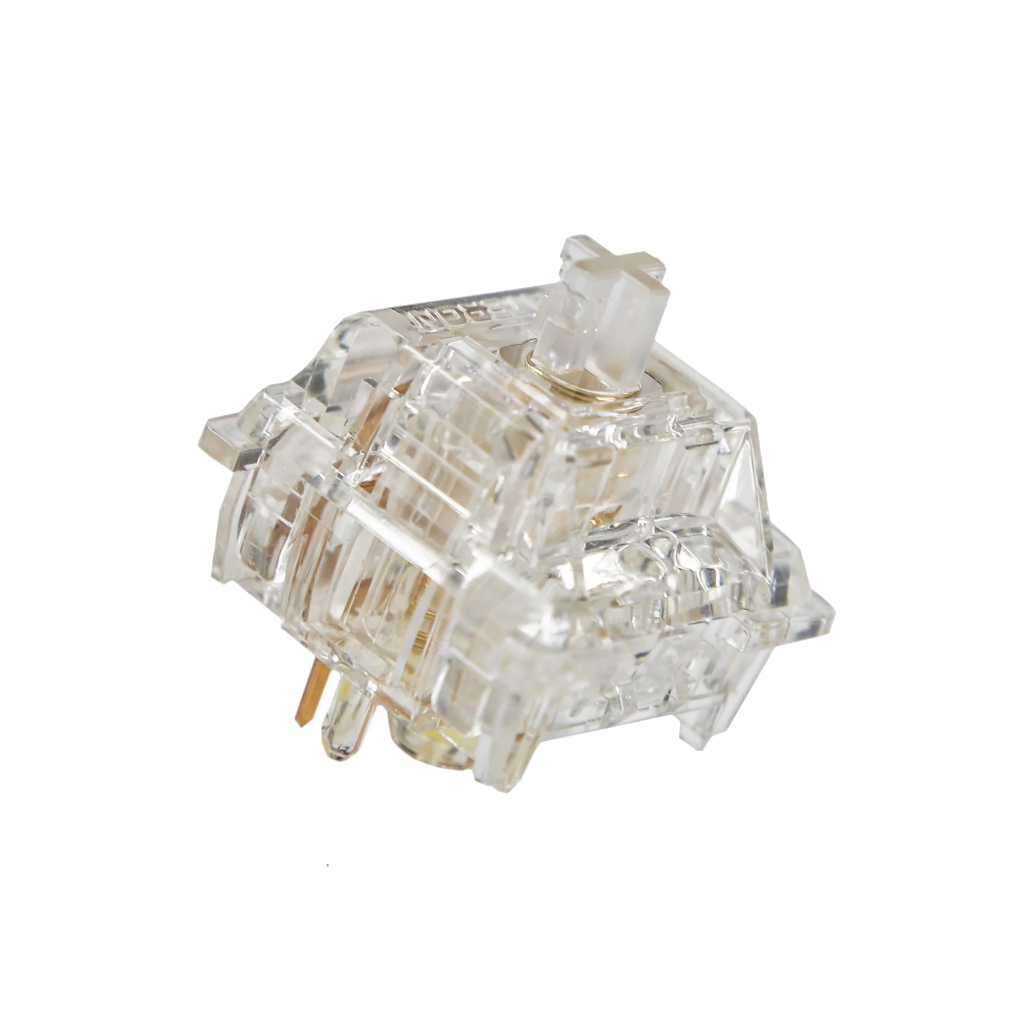 

Gateron North Pole Yellow Switch V2 5 pin Transparent Switches 50g Linear Mechanical Keyboard Custom Switch