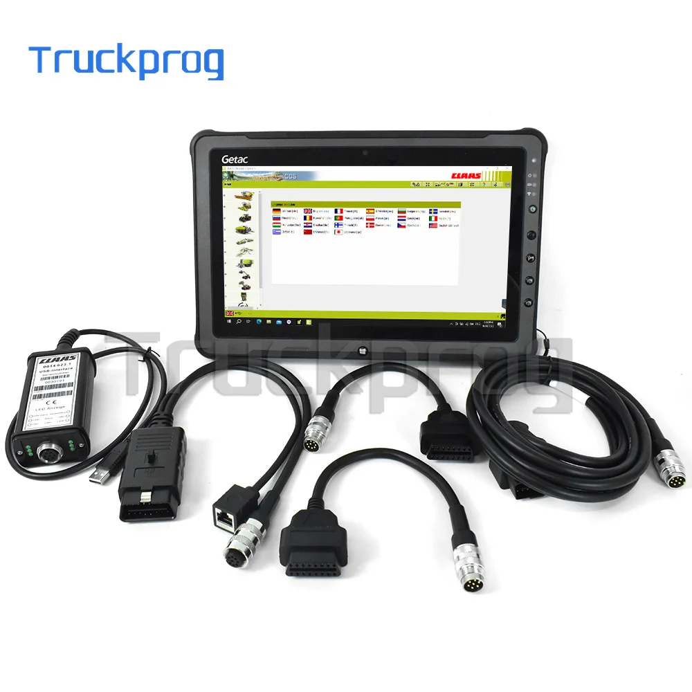 

for CLAAS agriculture construction scanner truck excavator for CLASS CANUSB MetaDiag interface diagnostic tool F110 tablet