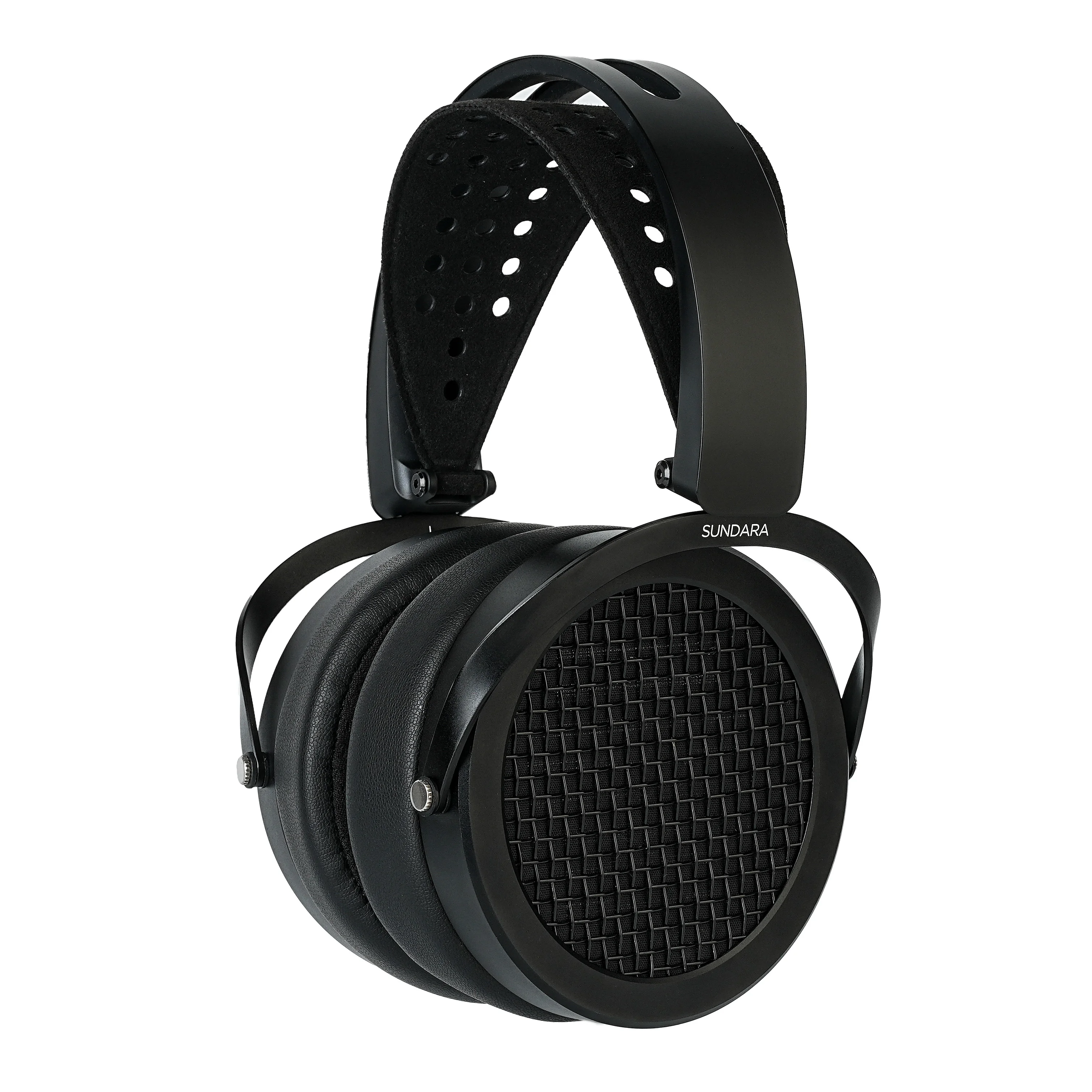HIFIMAN SUNDARA Over-Ear Full-Size Planar Magnetische Hoofdtelefoon (Zwart) met High Fidelity Design Metalen Behuizing