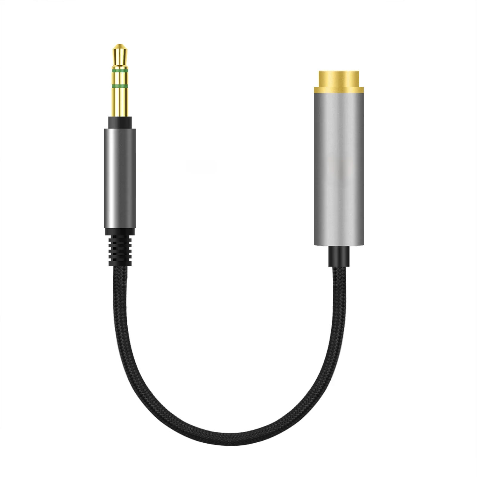 Geekria Apollo Adapter Stereo 3.5mm Męski na 4.4mm Żeński, Kabel Audio Konwertujący 5-żyłowy, Obudowa ze Stopu Aluminium (14 cm) — zdjęcie produktu 7