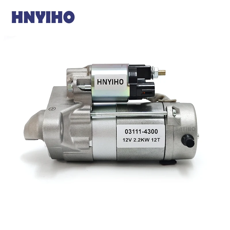 12V 2.2KW 12T Auto Car Starter Motor 031114300 361004X971 361004X970 30847 for KIA Bongo 2.9 TDiC J3 K2900
