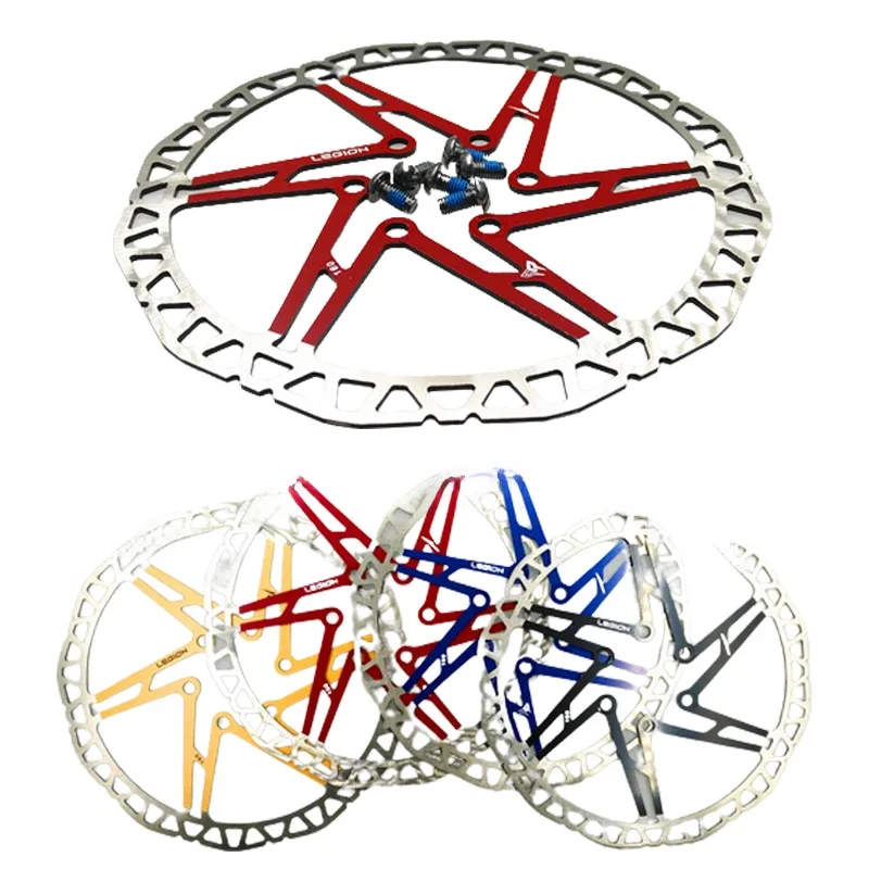 1 szt. Lekka tarcza rower MTB wirnika wirnik hamulca 140/160/180/203MM — zdjęcie 2