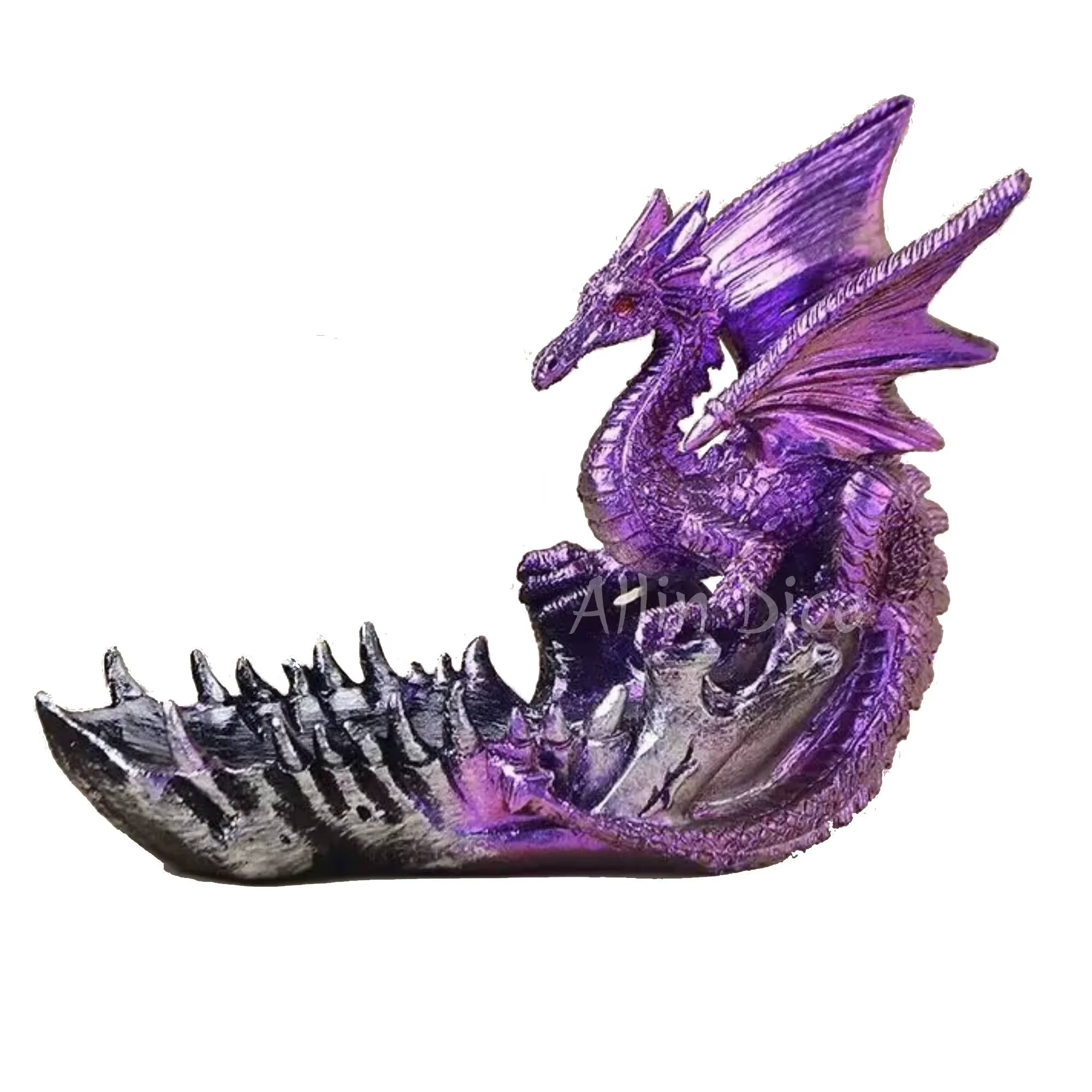 

Dragon Boat Dice Tray DND Dice Tray Dice Case Holder Board Games Dice accessories for storaging resin dice Resin Crafts Ornament