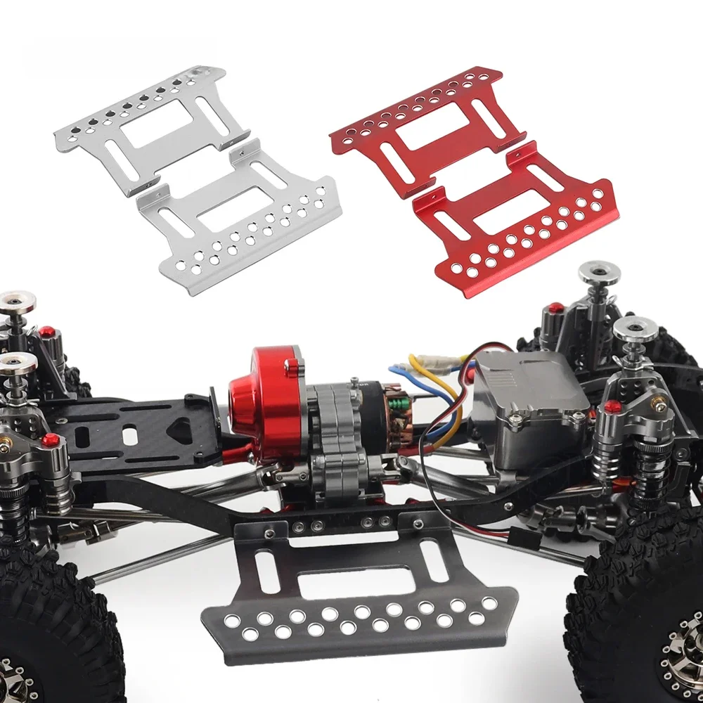 Curseurs de roche de voiture RC, pédale métallique pour 1/10 RC chenille axiale SCX10 90046 90047 RC4WD TF2, pièces de mise à niveau, 2 pièces