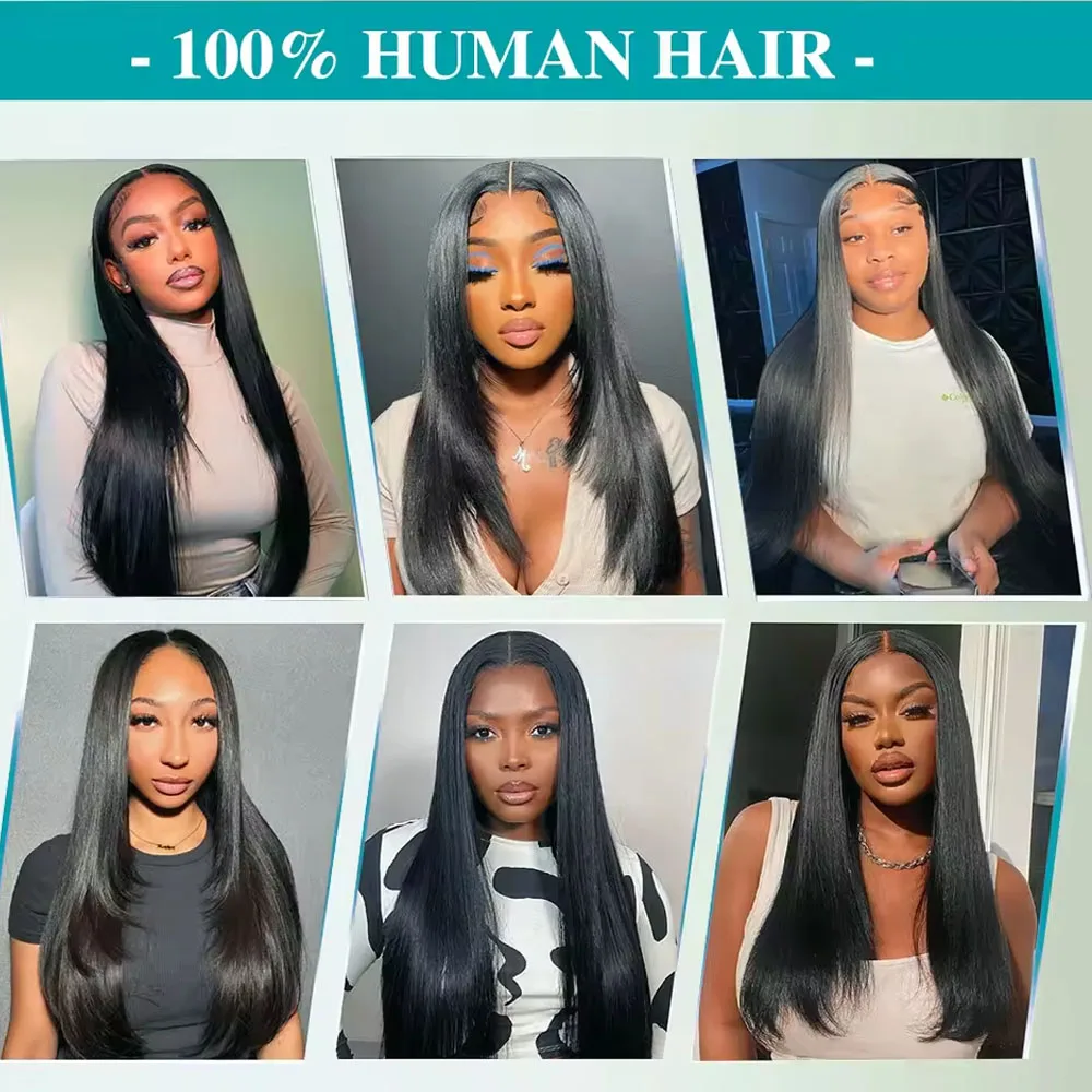 Straight Human Hair Bundles 28 30 42 Inch Long Brazilian Hair Weave Bundle 1 3 4 Bundles Remy Unprocessed Human Hair Extensions