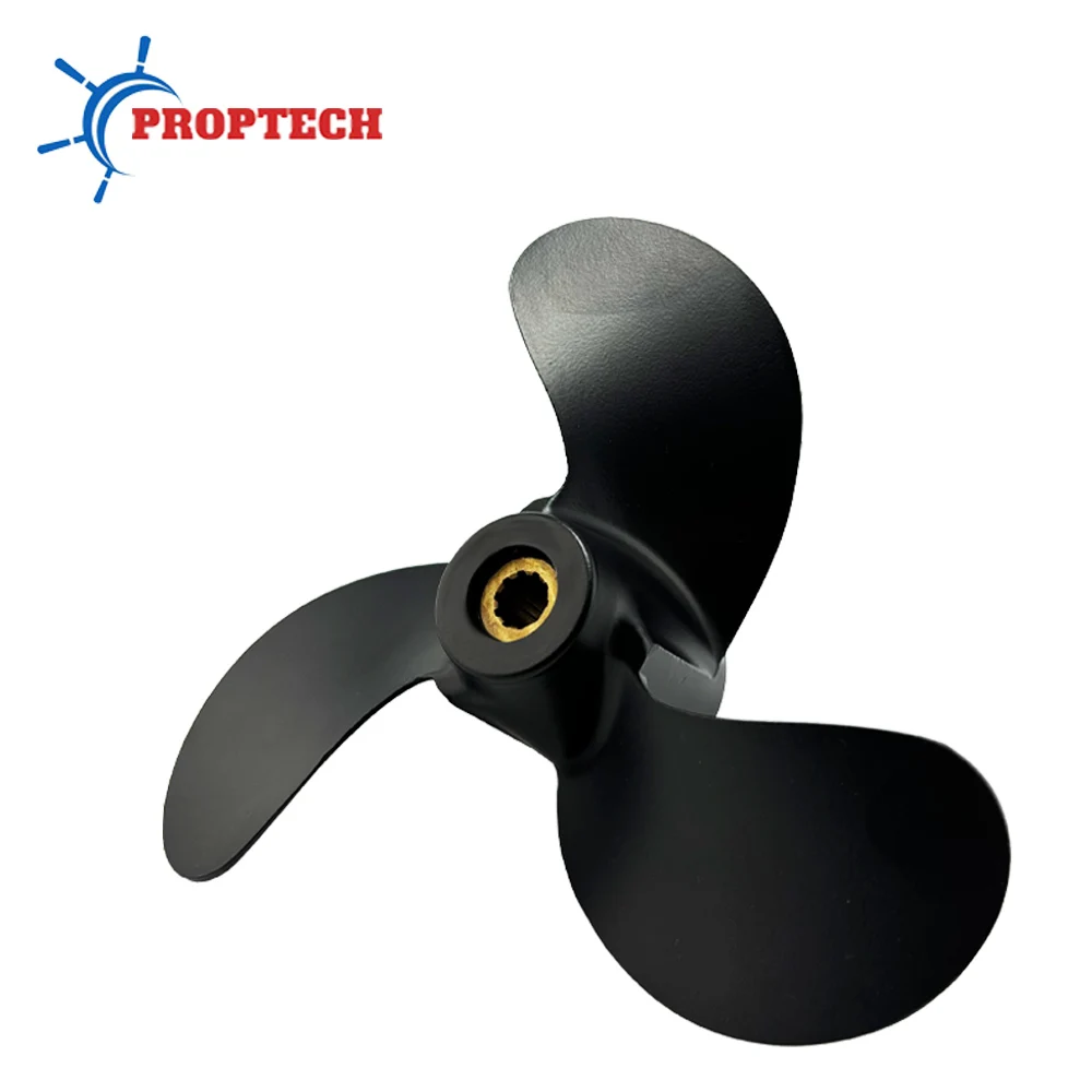7 1/2 *7 Outboard Propeller For Suzuki 4HP 6Hp Motor Aluminum Alloy Screw 3 Blade 10 Spline Marine Engine Part 7.5×7 - Image 5