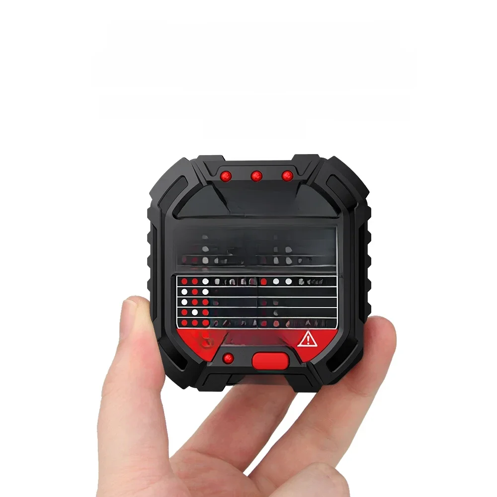 HT106/HT107 Digitale Outlet Socket Detector Spanningstest Socket Testers US/UK/EU Plug Ground Zero Line Fasecontrole RCD NCV Tester - afbeelding 2